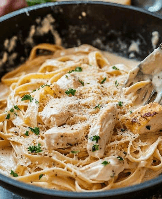 Fresh pasta plate